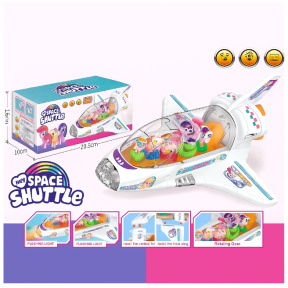 Шаттл со светом и музыкой