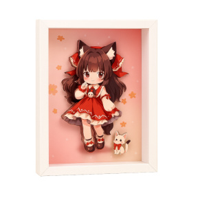 Autocolante 3D cu rama