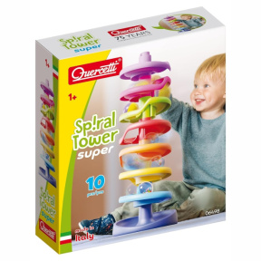 Игра Спиральная башня Super, Quercetti