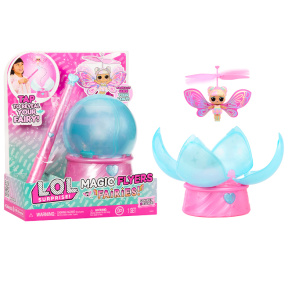 Set de joacă cu păpușă zburătoare L.O.L. Surprise! seria Magic Flyers Fairies Flower Child