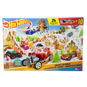 Адвент календарь Hot Wheels Cars, Mattel