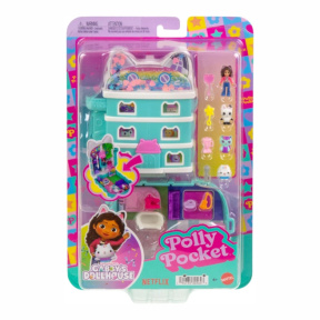 Set de joacă Polly Pocket Casă de păpuși Gabby, Mattel
