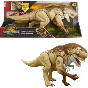 Dinozaurul Jurassic World Distortus Rex cu sunet, Mattel