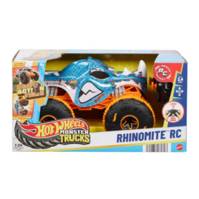 Mașină RC Hot Wheels Monster Trucks Rhinomite