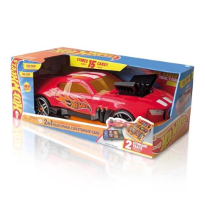 Гоночный автомобиль-гараж 2 в 1 Hot Wheels Mattel красный