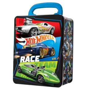 Cutie de depozitare pentru 18 mașini Hot Wheels negru, Mattel