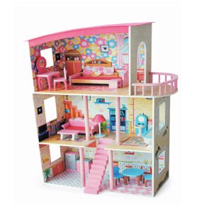 Căsuță pentru păpuși, 3 etaje