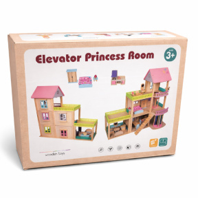 Căsuță pentru păpuși cu lift