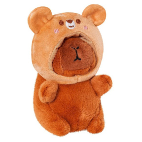 Мягкая игрушка STIP Капибара медвежонок, 13 см