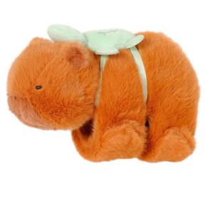 Мягкая игрушка STIP Капибара браслет коричневая, 15 см