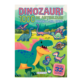 1000 de abțibilduri. Dinozauri
