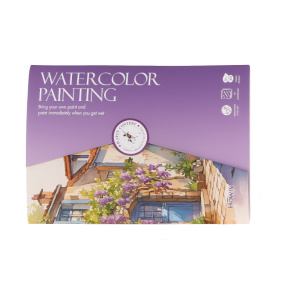 Set pictură acuarelă mov