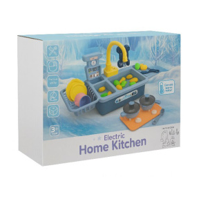 Набор Кухонная мойка с аксессуарами, розовая