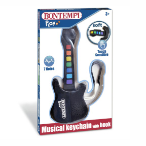 Jucărie muzicală Bontempi flexibilă pe breloc Chitară
