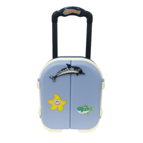 Чемоданчик «Магнитная рыбалка» , синий