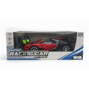 Гоночная машина на радиоуправлении, красная