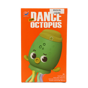 Танцующий осьминог,  желтый