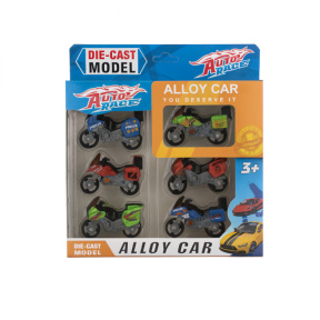 Набор мотоциклов, 6 шт.