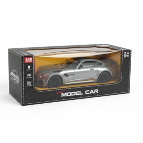 Mașină 1:16 cu telecomandă, gri