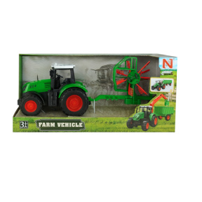 Трактор с пашней