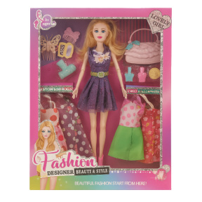 Păpușa cu accesorii, 29 cm