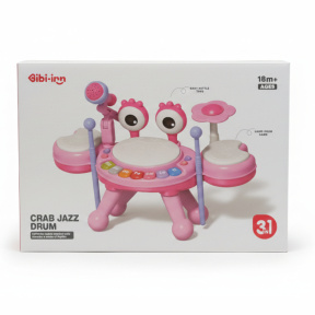 Tobe muzicale Crab, roz