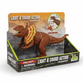 Dinozaurul "Dilophosaurus" cu lumină și sunet
