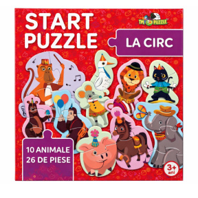 Joc de masă-puzzle „La circ”