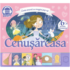 Звуковая книга с pop-up иллюстрациями. Золушка
