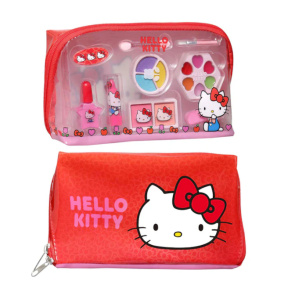 Set cosmetică Hello Kitty în trusa cosmetică