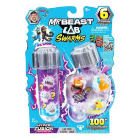 Moose Toys Figurine MRBEAST LAB Swarms, 6 buc