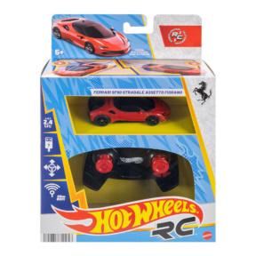Mașină cu radiocomandă Hot Wheels Ferrari SF90 Stradale 1:64, Mattel