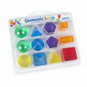 Игровой набор "Прозрачная геометрия" 12 деталей