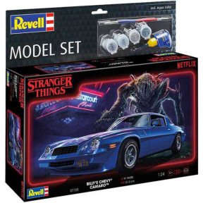 Mașină de asamblat  Revell Billys Chevy® Camaro™: Stranger Things