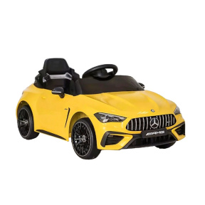 Электромобиль Mercedes AMG CLE 53,12V7AHx1,25Wx2, желтый