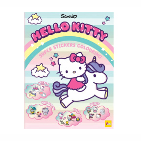 Set de creație Sketchbook Hello Kitty cu super autocolante
