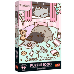 Puzzle "1000 Premium Plus" - Pusheen / Fluid World Pusheen