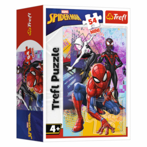 Puzzle Trefl "54 Mini" - Agility and courage / Disney Marvel Spiderman (54216)