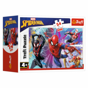 Puzzle Trefl "54 Mini" - Agility and courage / Disney Marvel Spiderman (54216)