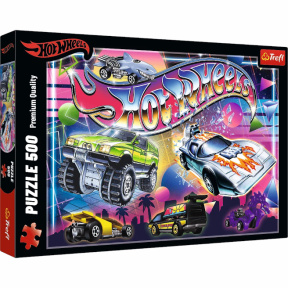 Puzzle Trefl "500" - Hot Wheels: 80s Vibe