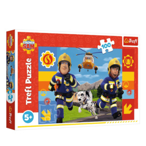Puzzle 100 - Always helpful Fireman Sam / Fireman Sam