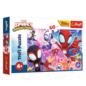 Puzzle "60" - Heroic adventure / Spidey and his Amazing Friends Marvel