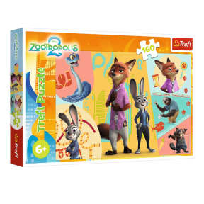 Puzzle "160" - Together in Zootopia / Disney Zootopia 2