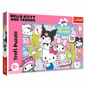 Puzzle Trefl "300" - Crazy trio / Hello Kitty