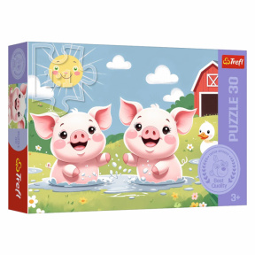 Puzzle Trefl 30 - Happy village life