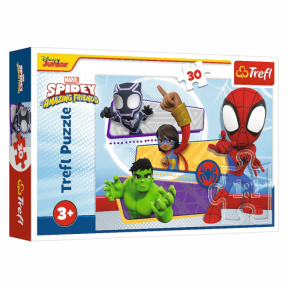 Puzzle Trefl 30 - Brave Spidey/ Spidey and his Amazing Friends Marvel