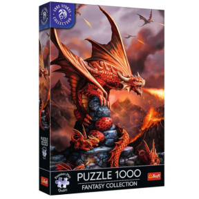 Puzzle "1000 Premium Plus" - "Fantasy Collection: Fire Dragon"