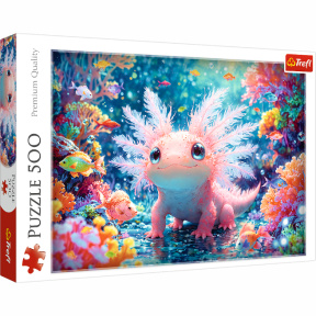 Puzzle Trefl "500" - Axolotl