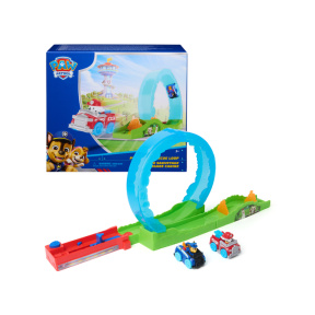 Set de joacă Paw Patrol Pista cu lansator Spin Master
