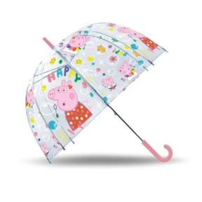 Umbrelă transparentă Peppa Pig